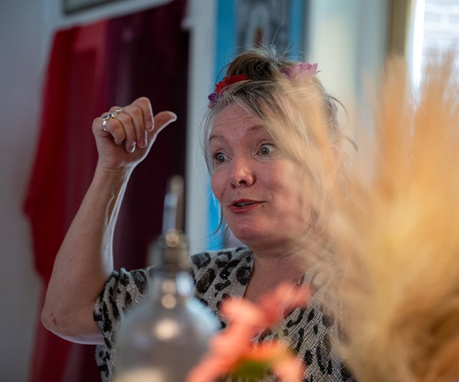 Voorstelling close up